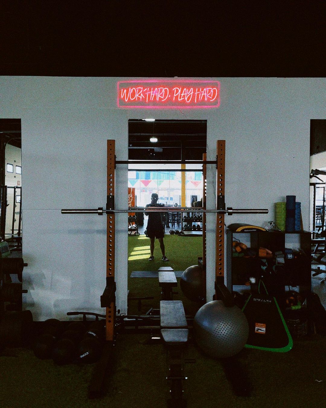 The Boozybarbell Neon Sign