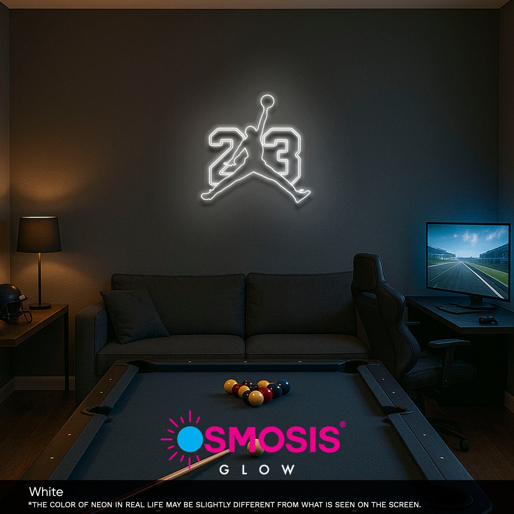 23 Jumpman neon sign