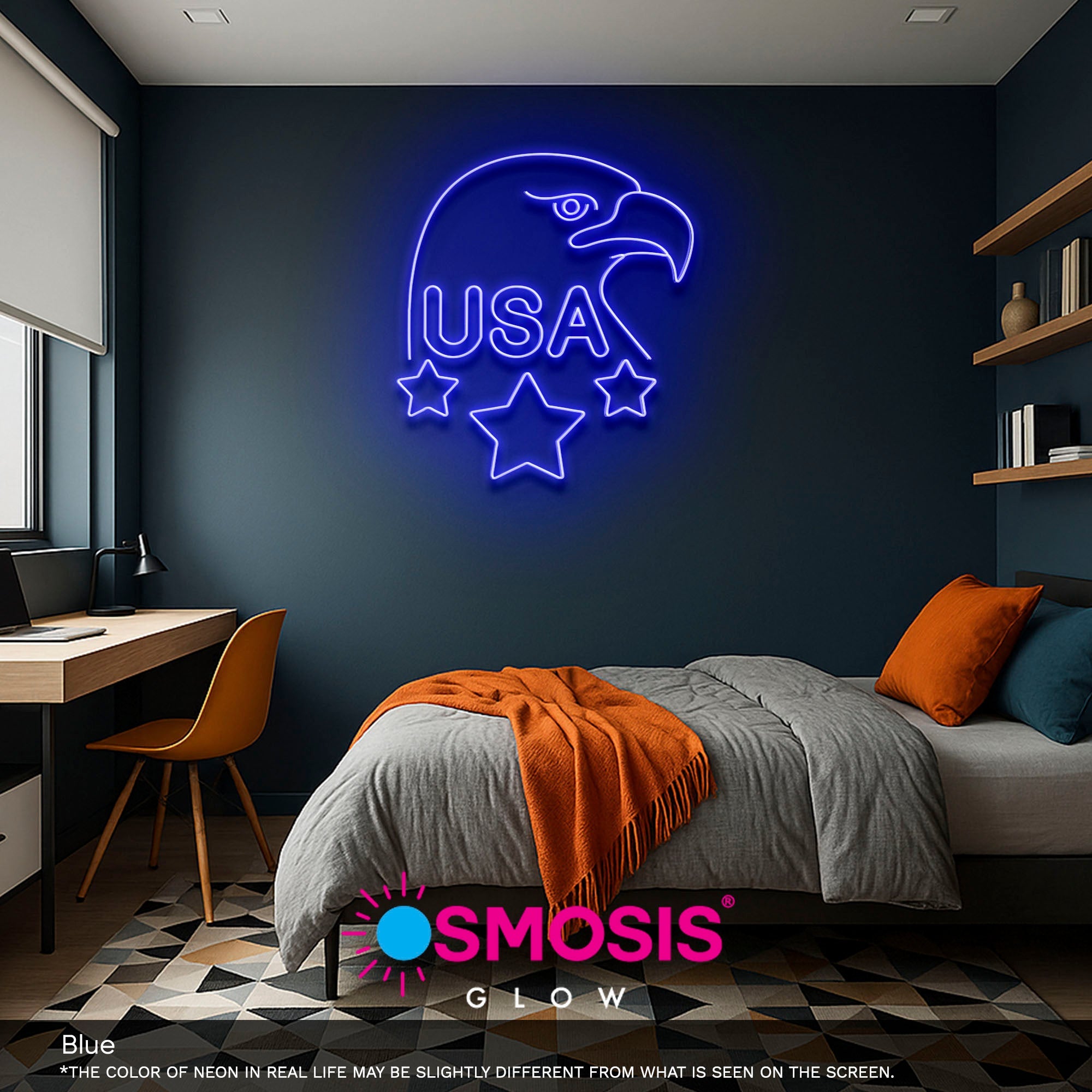 American Eagle neon sign