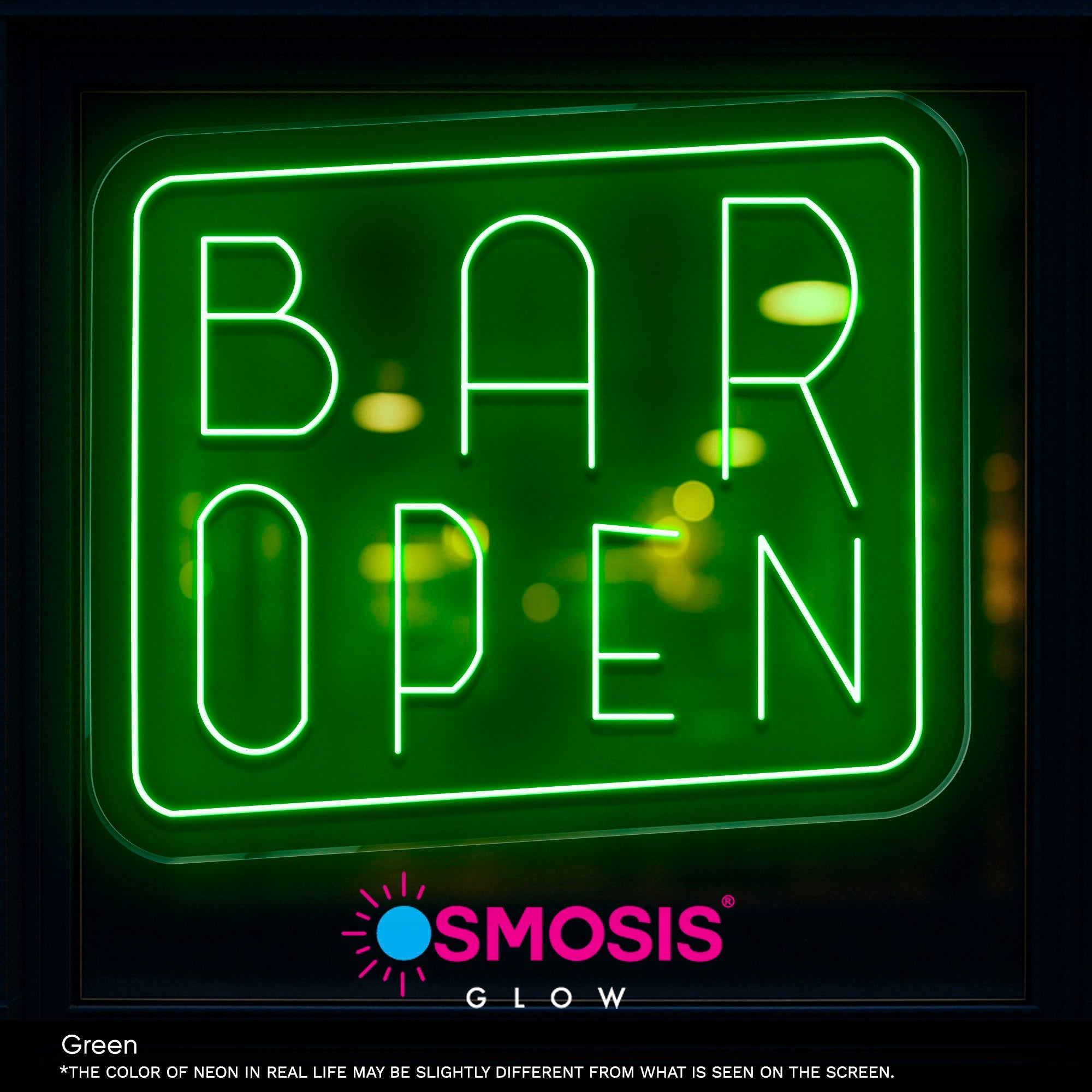 Bar Open neon sign