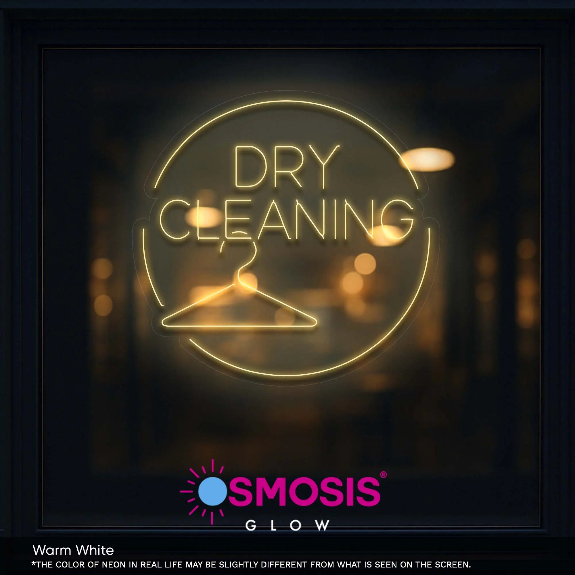 Dry Cleaner neon sign