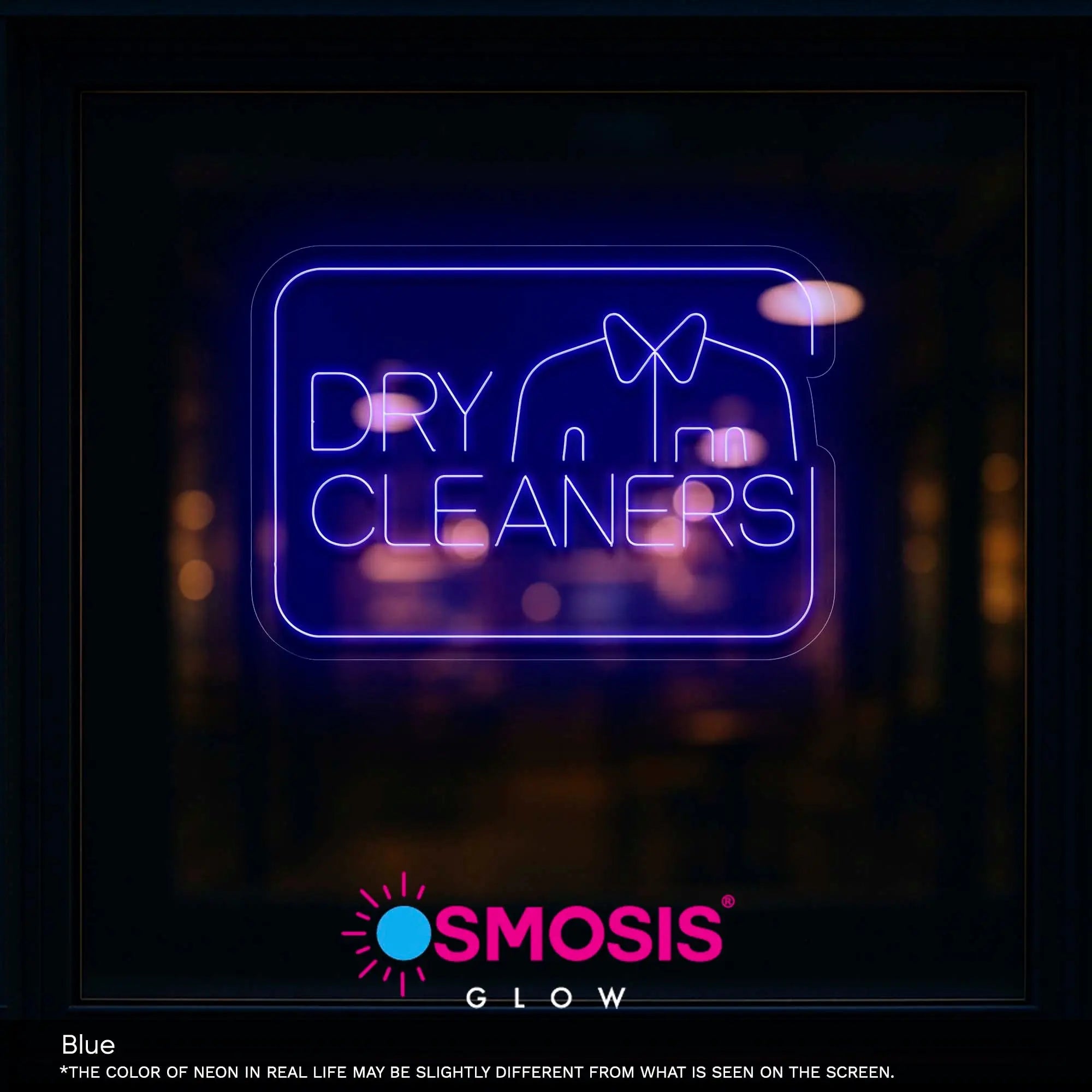 Dry Cleaners 2 neon sign