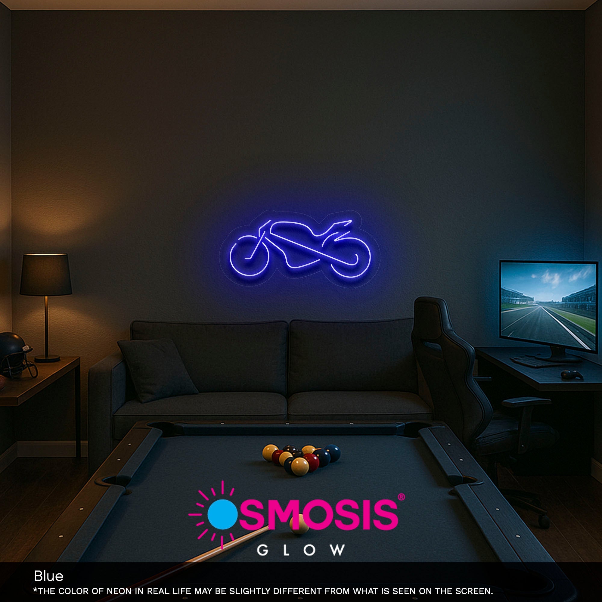 Motor Cycle neon sign