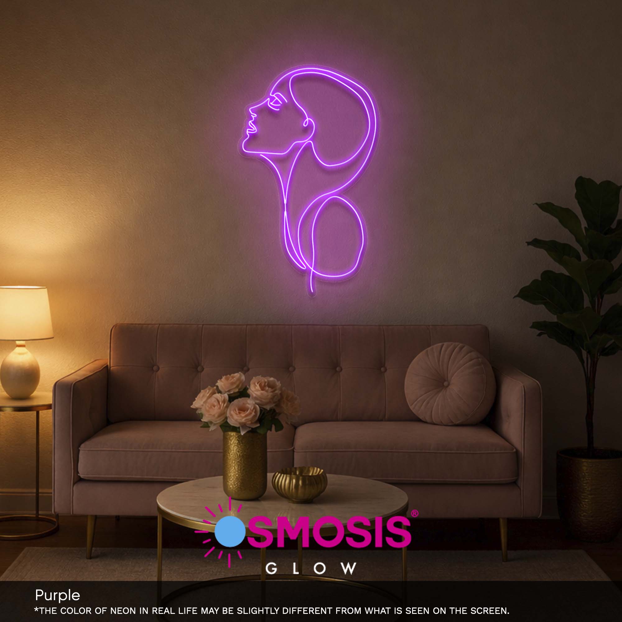 Silhouette Led neon sign