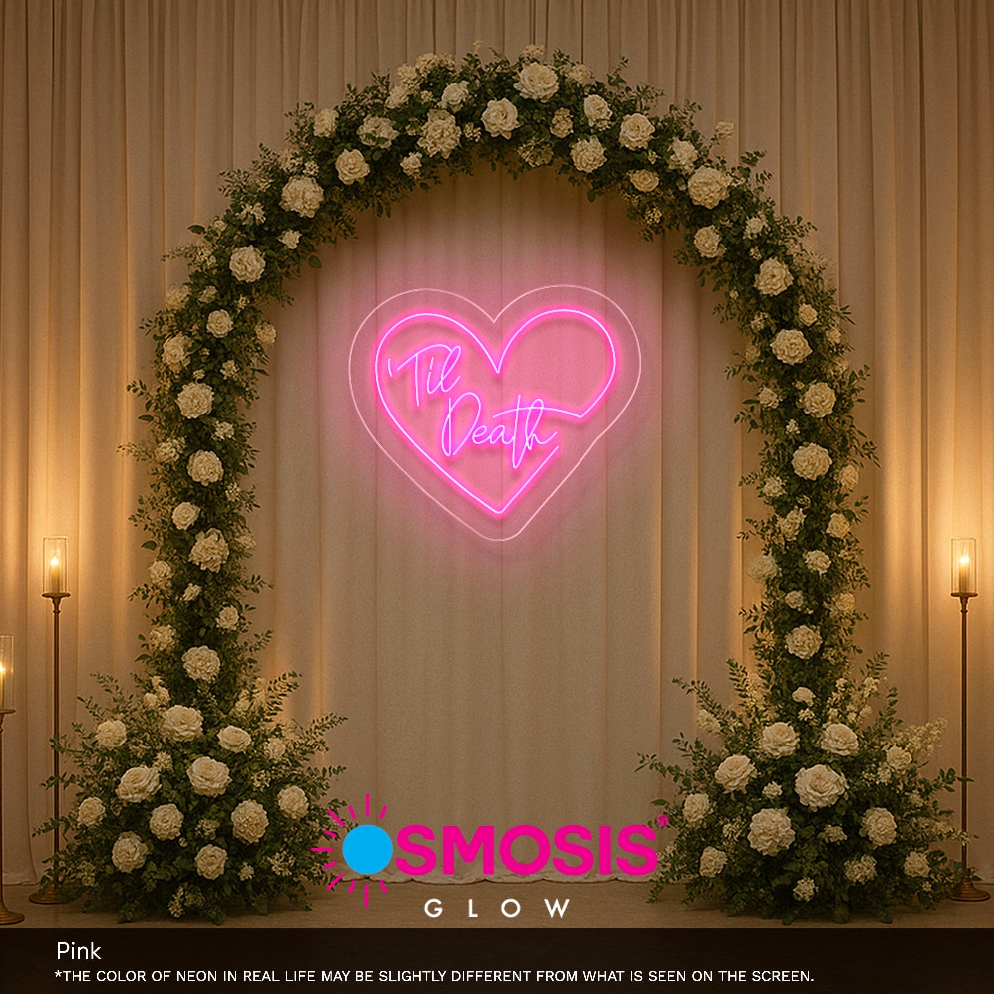 Til Death neon sign