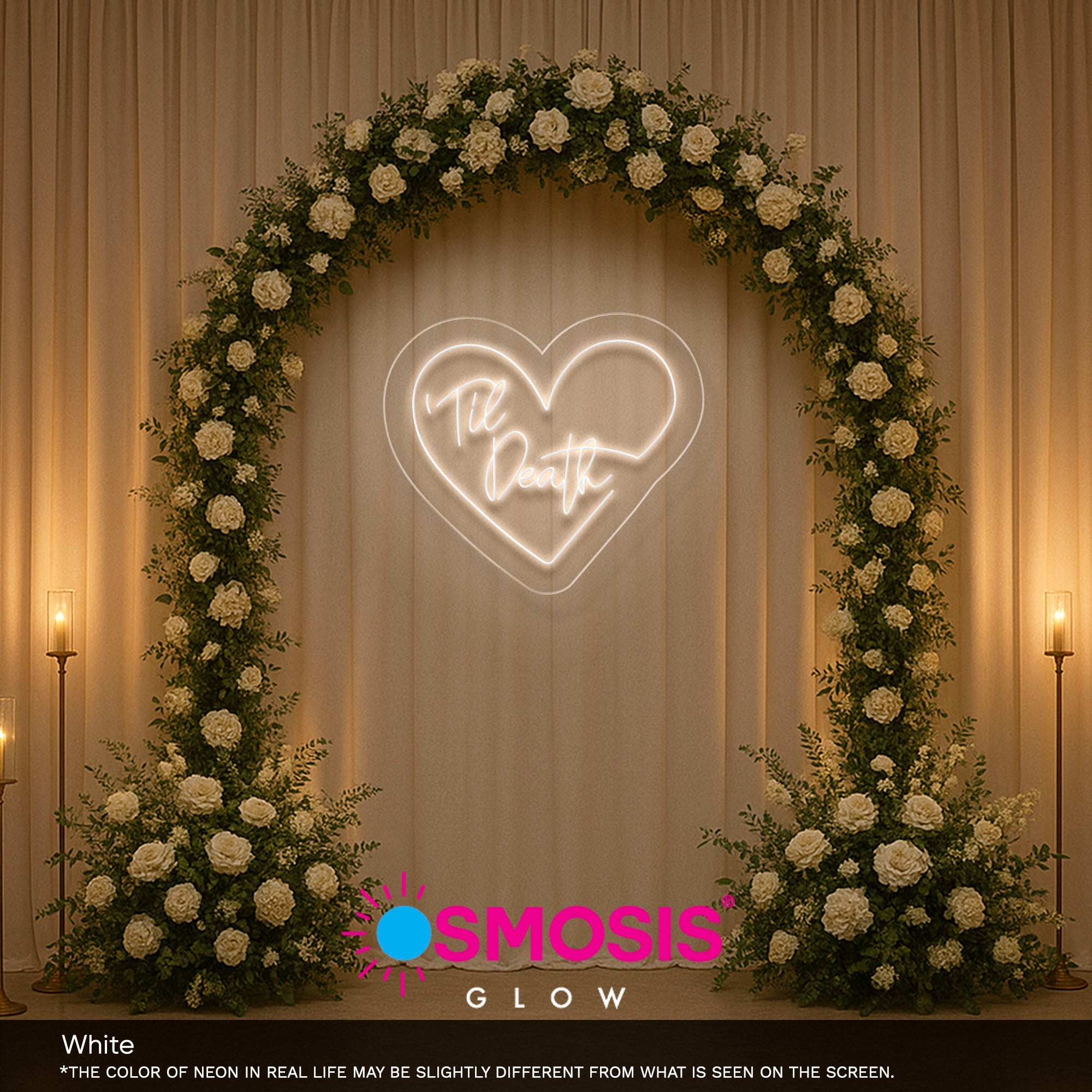 Til Death_In_Heart neon sign