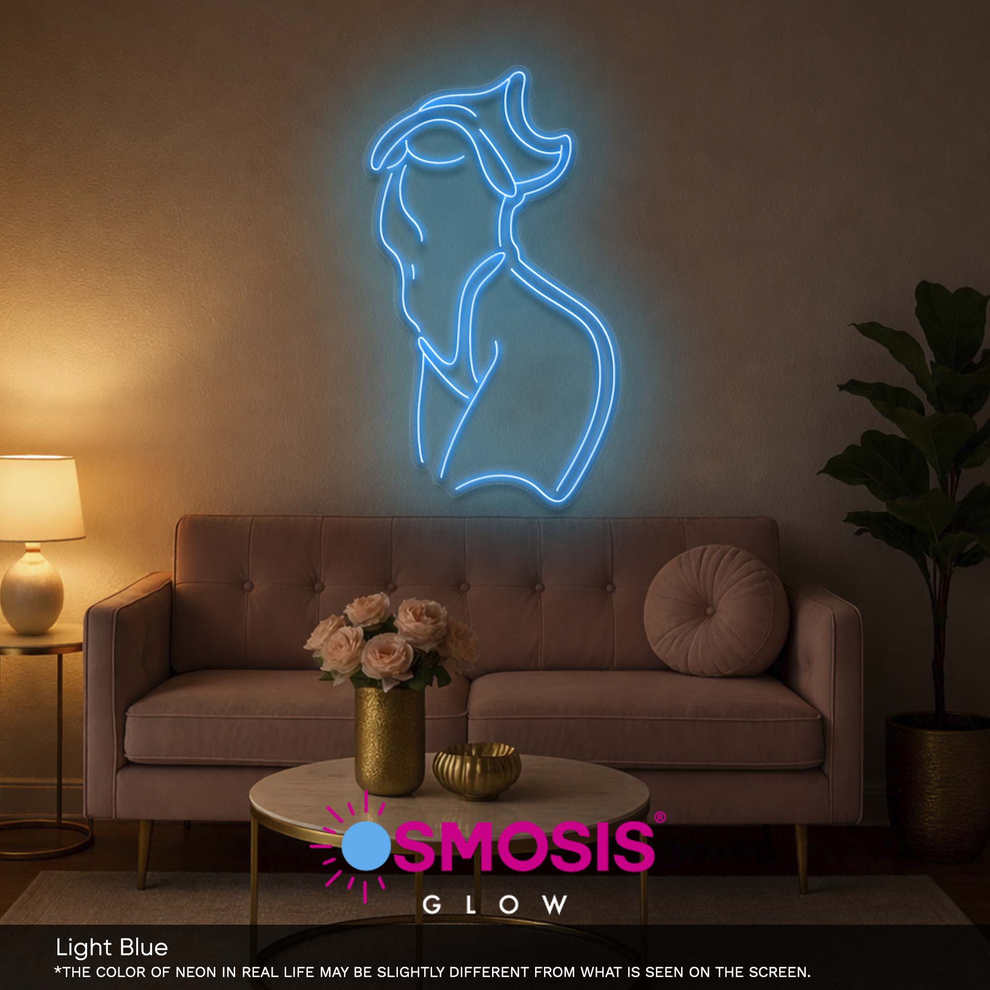 Body Goals led neon sign