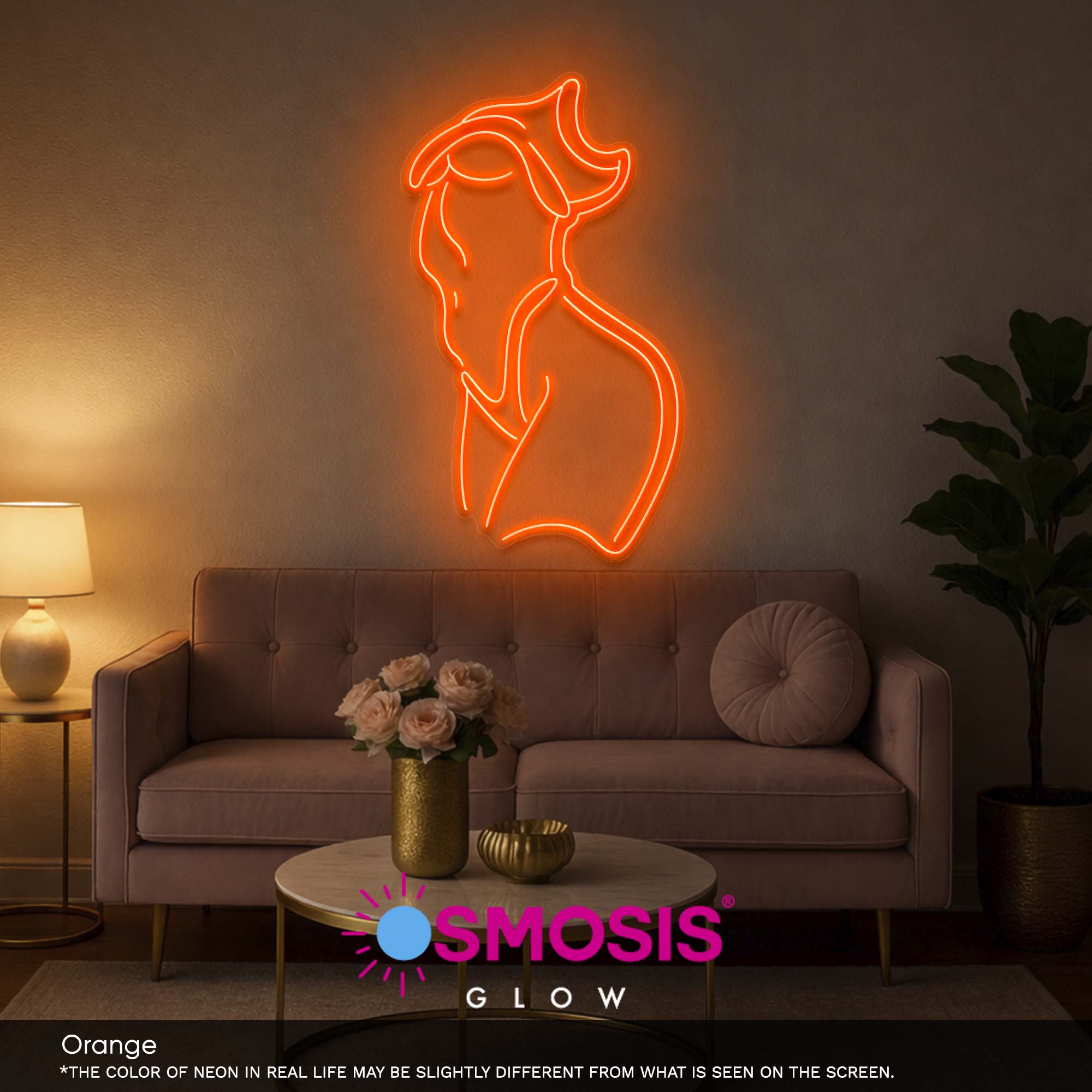 Body Goals led neon sign