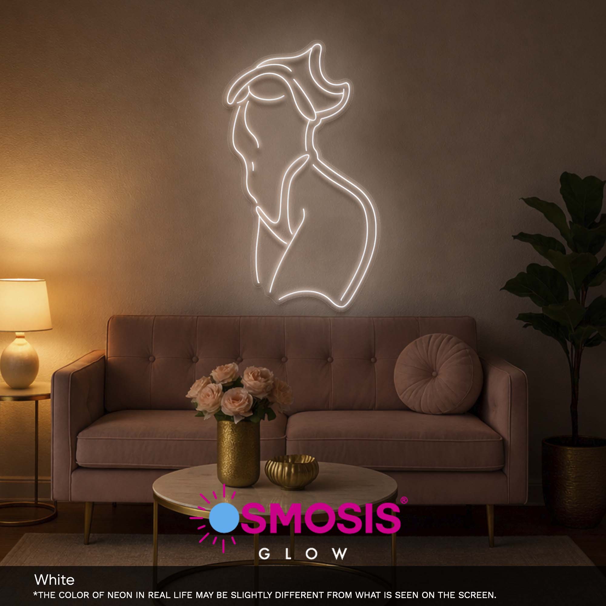 Body Goals led neon sign