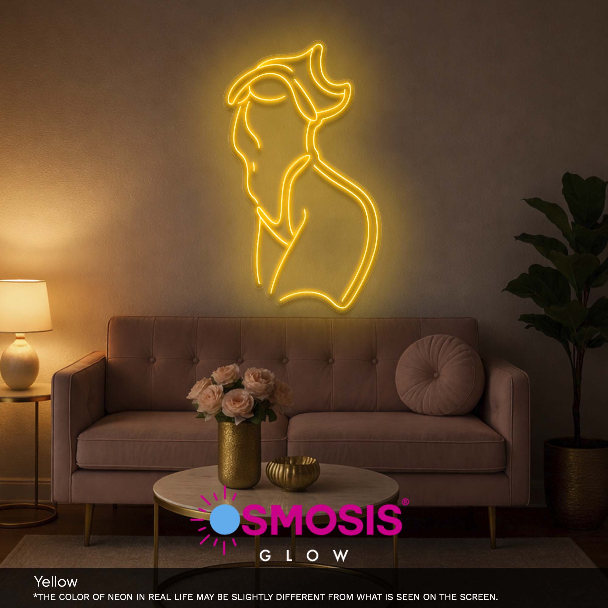 Body Goals led neon sign