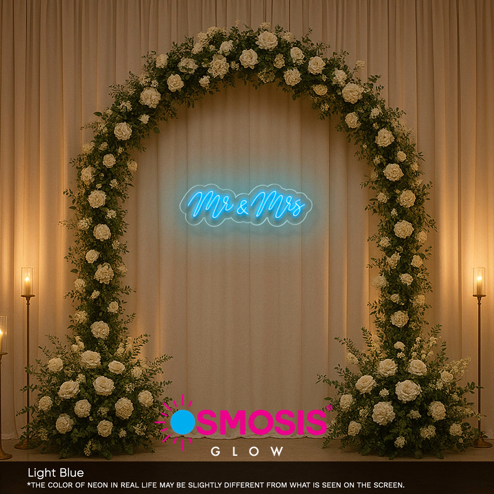 Mr. Mrs.  led neon sign