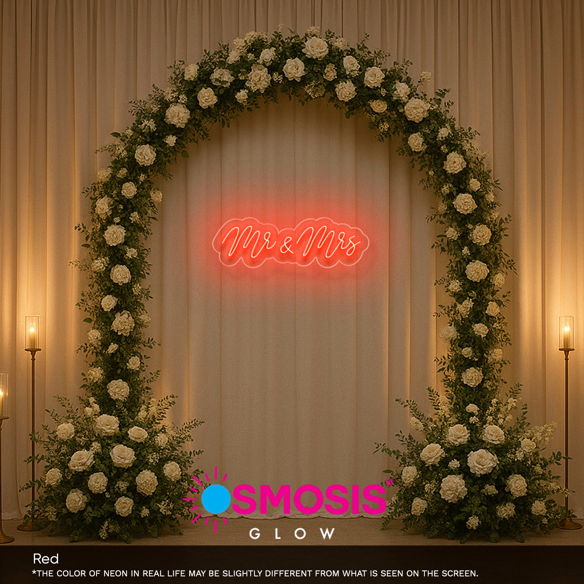 Mr. Mrs.  led neon sign