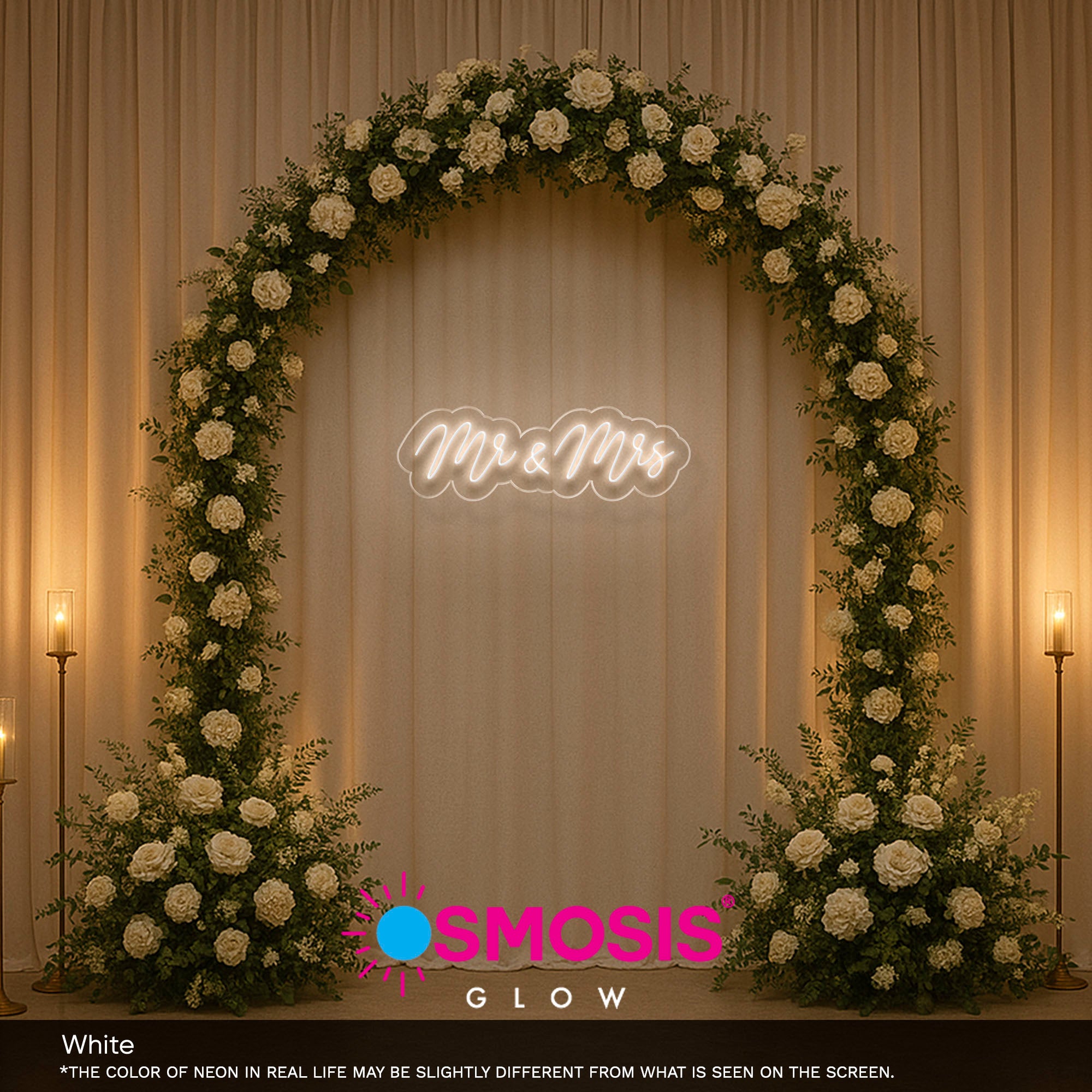 Mr. Mrs.  led neon sign